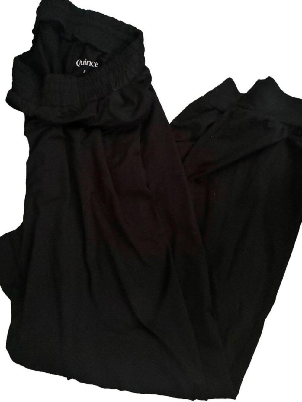 Quince Black Sweatpants Size Small